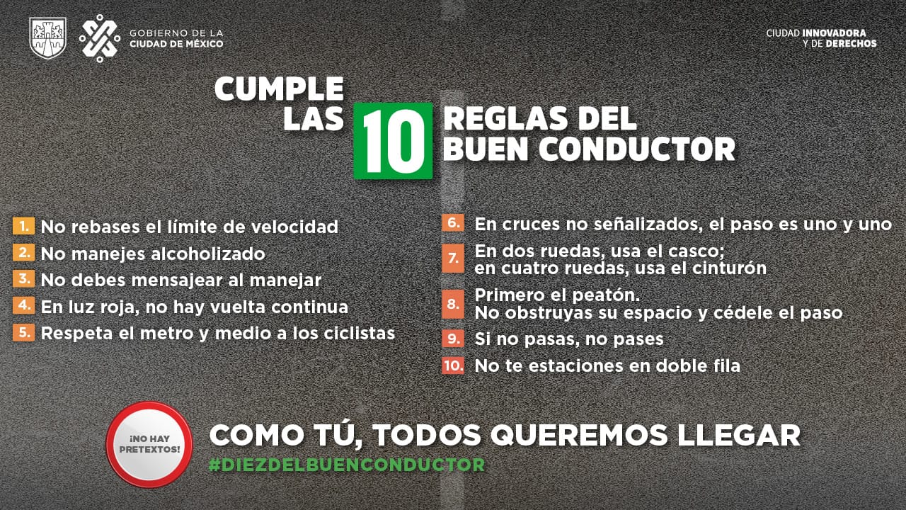 Las Diez Del Buen Conductor